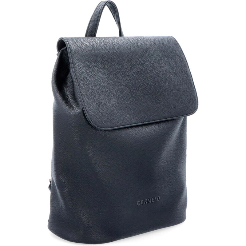 Mestský batoh zo syntetickej kože Carmelo čierna 4276 C 45814490