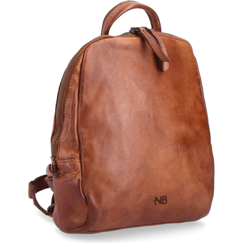 Kožený batoh Noelia Bolger koňaková NB 2020 KO 47092130