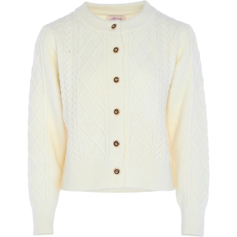 aleva Kardigán biela ako vlna 65868852