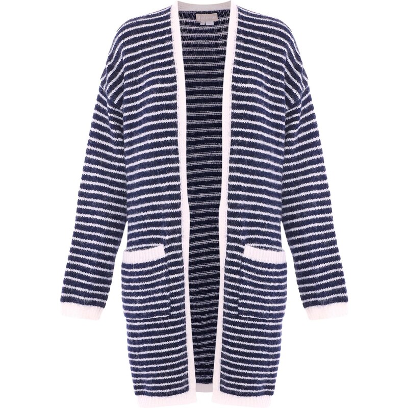 Jalene Kardigán námornícka modrá / biela 65868833