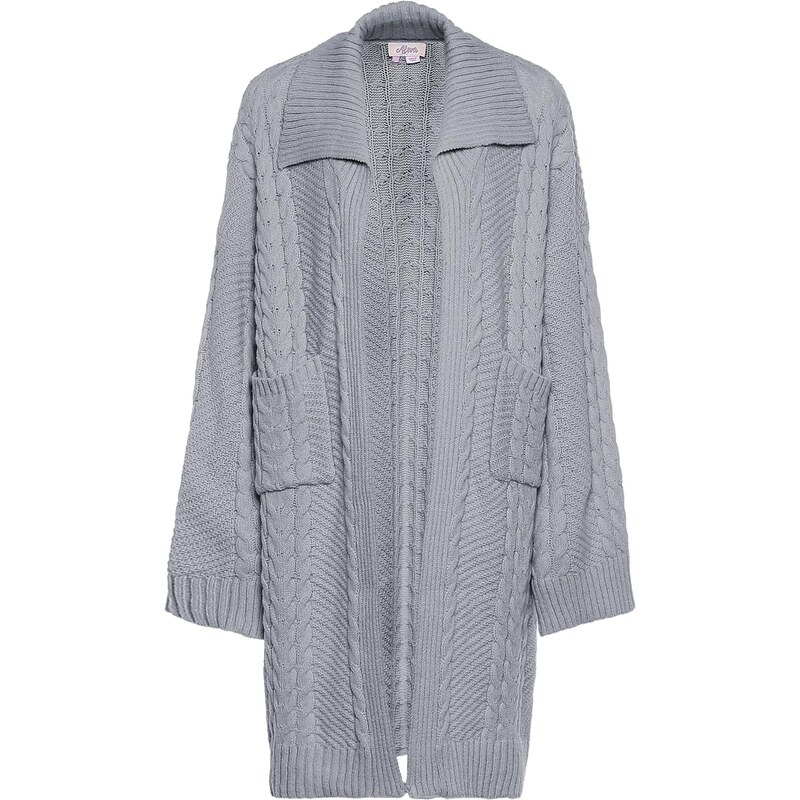 aleva Kardigán svetlosivá 65868869