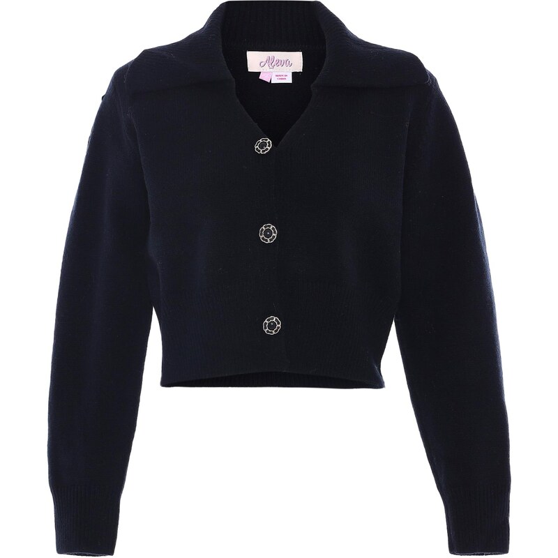 aleva Kardigán čierna 65868939