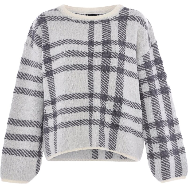 FENIA Sveter svetlosivá / tmavosivá 65868934