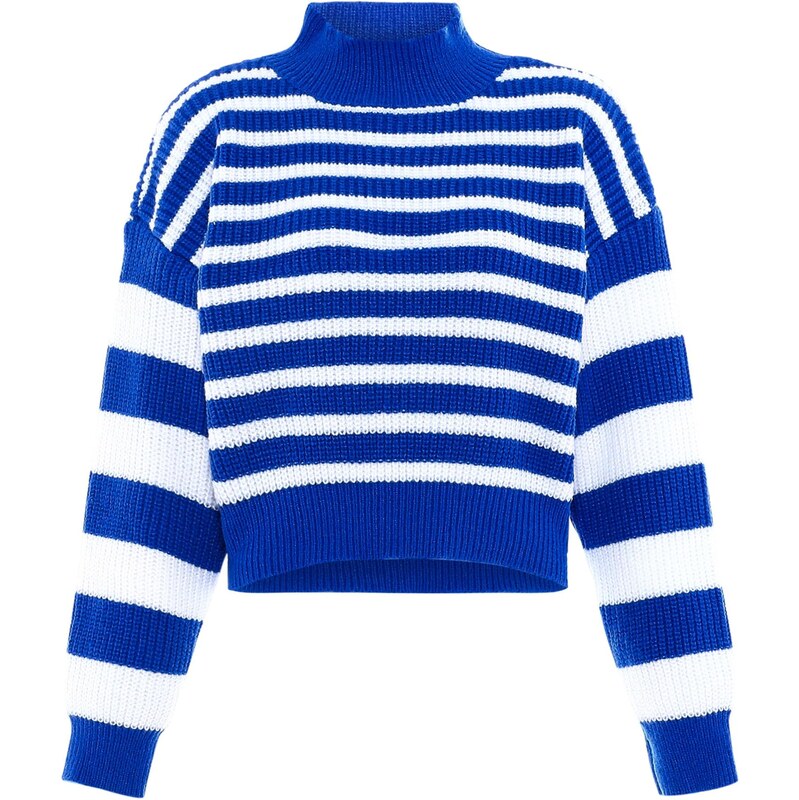 Libbi Sveter modrá / biela 65869063