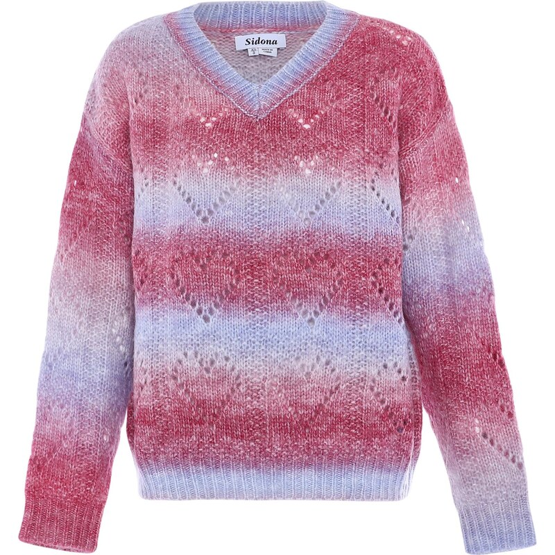 Sidona Sveter farba lesného ovocia / svetlofialová 65868973