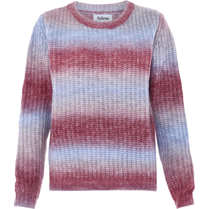 Sidona Sveter svetlomodrá / sivá / bordová 65868999