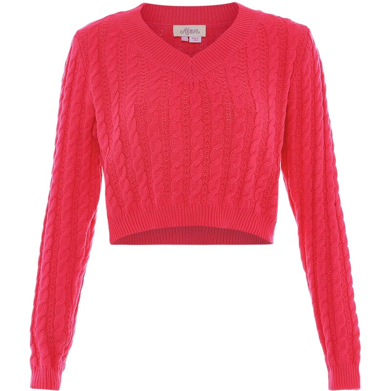 aleva Sveter malinová 65869254