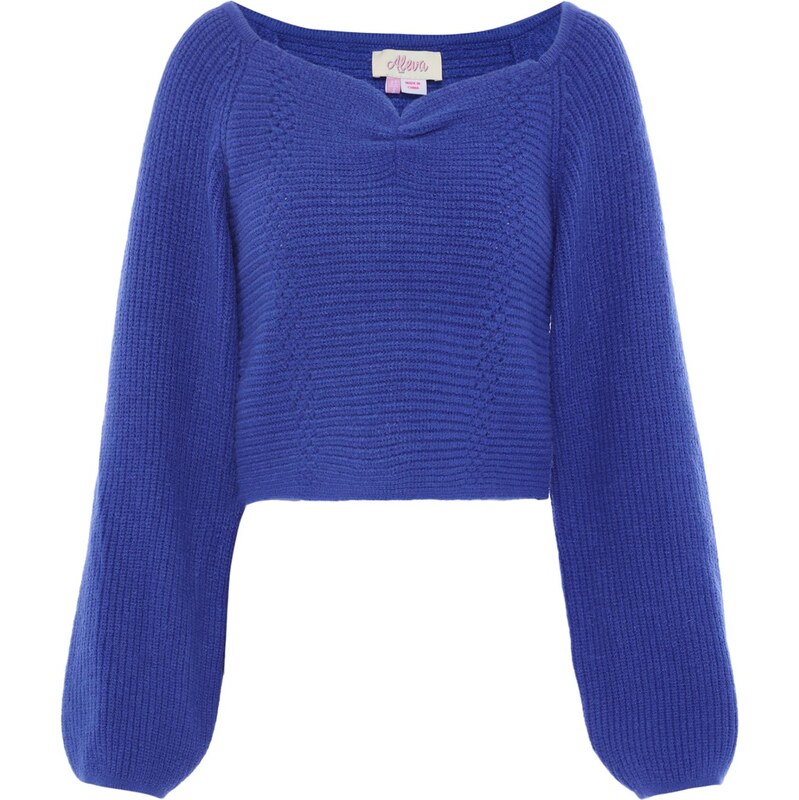 aleva Sveter kráľovská modrá 65869209