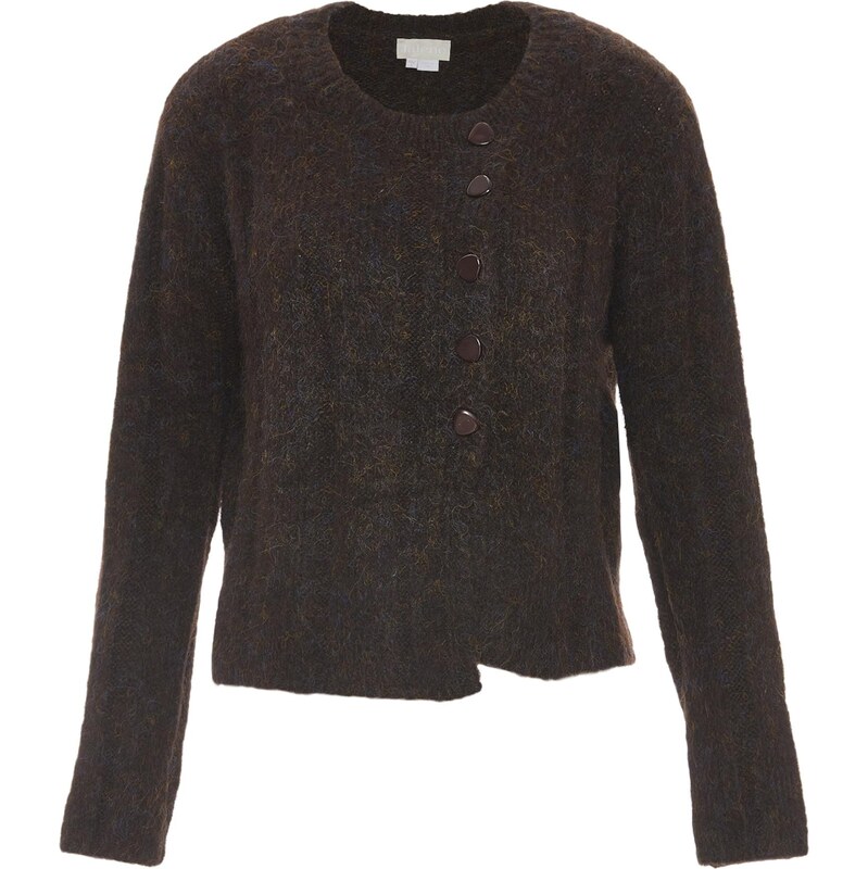 Jalene Kardigán tmavohnedá 65869319