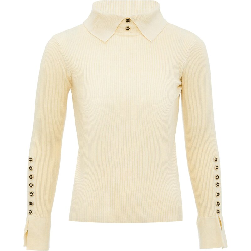 leo selection Sveter biela ako vlna 65873002