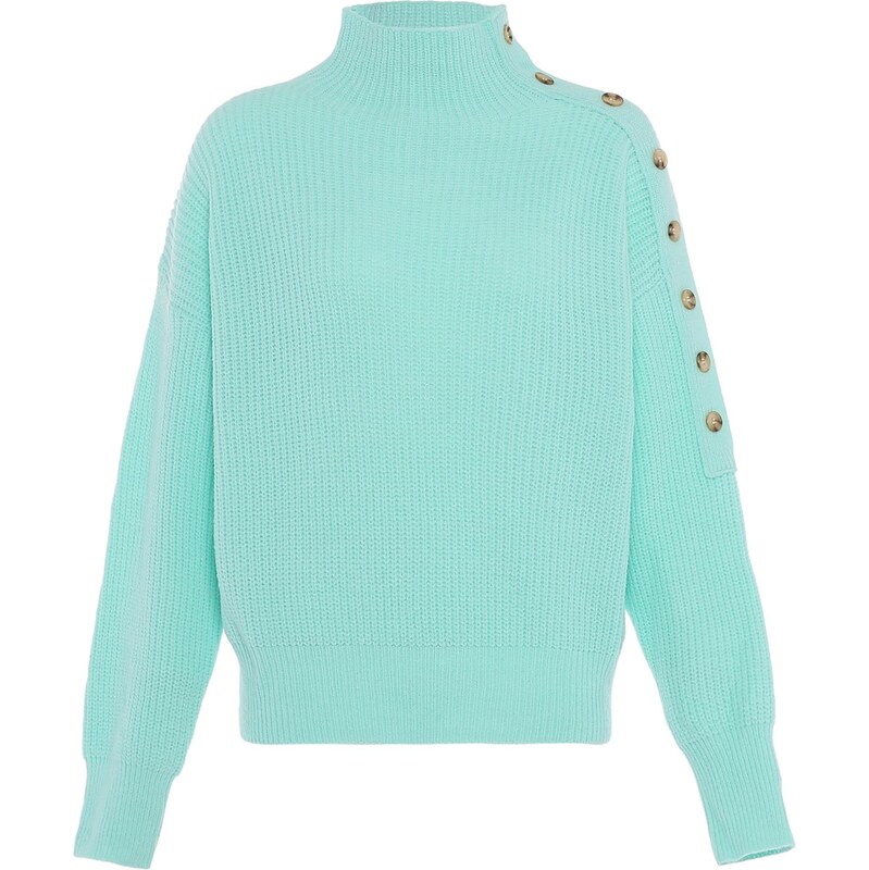 aleva Sveter tyrkysová 65869225