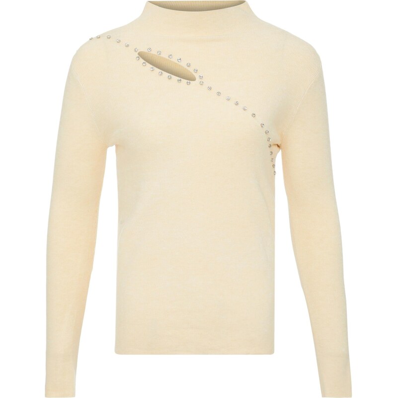 bling bling by leo Sveter svetlobéžová 65873043