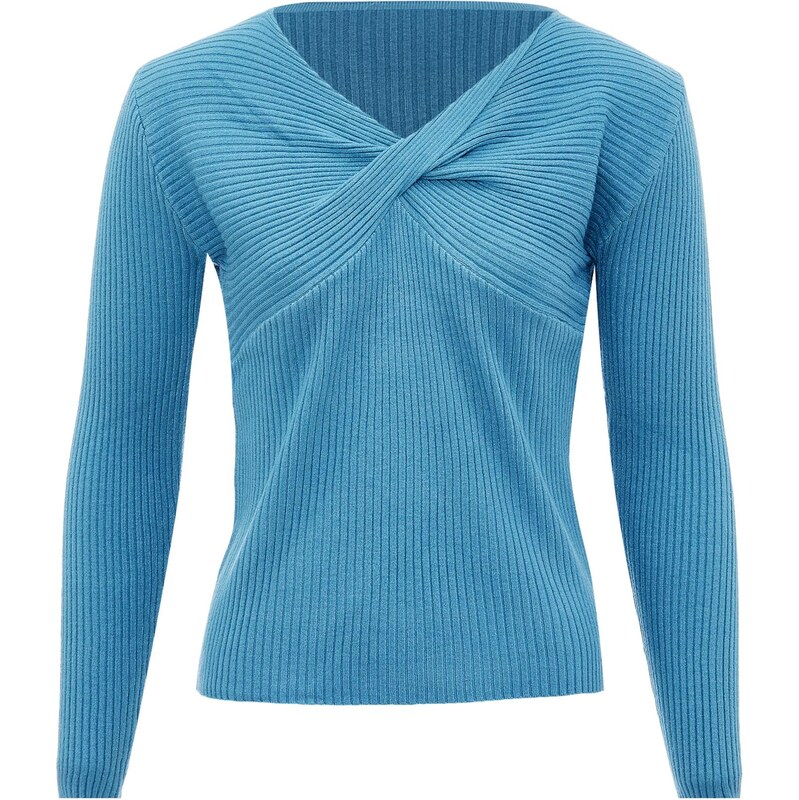 leo selection Sveter modrozelená 65873033