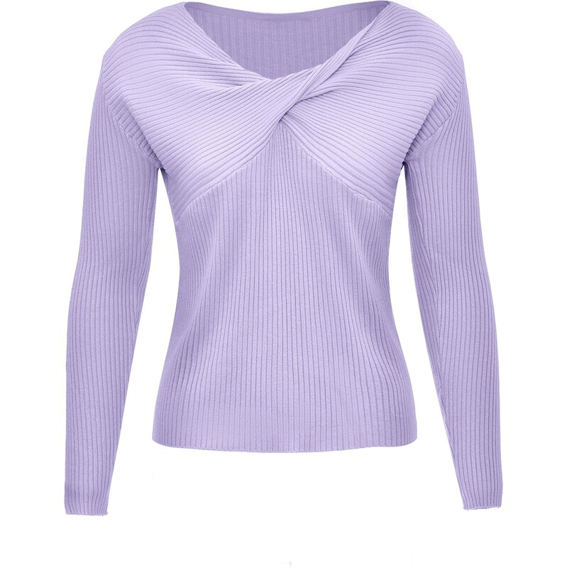 leo selection Sveter levanduľová 65873034