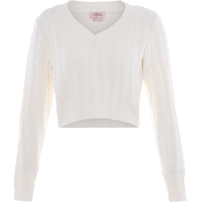 aleva Sveter biela ako vlna 65869247