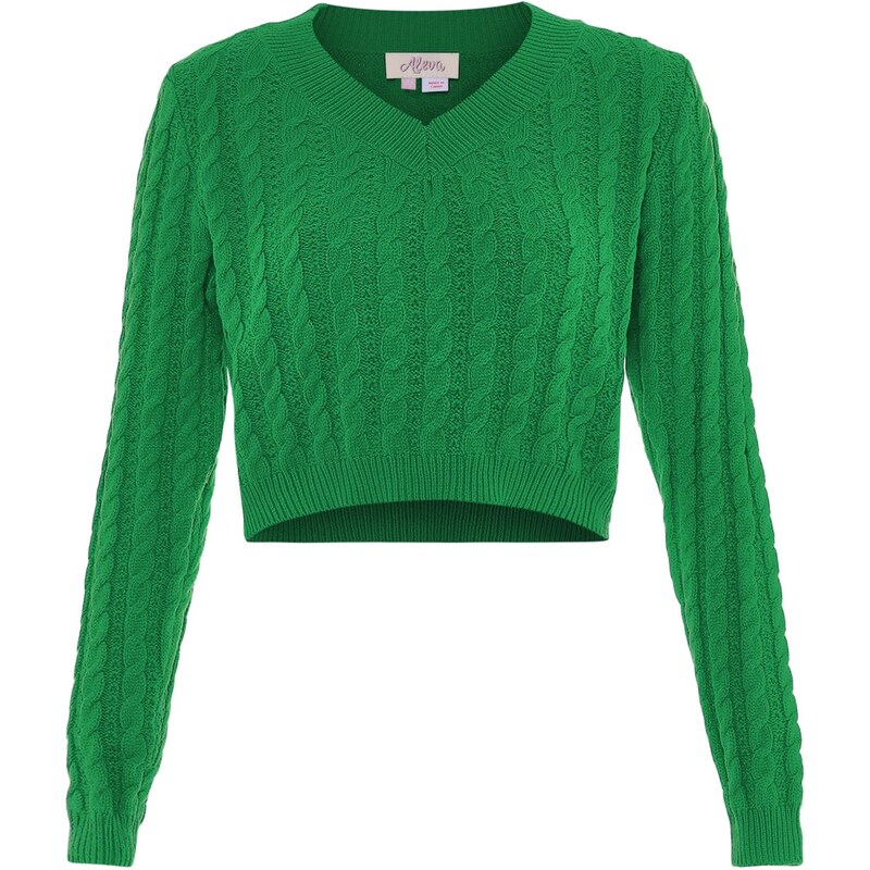 aleva Sveter trávovo zelená 65869248