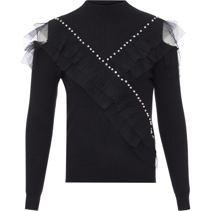 bling bling by leo Sveter čierna 65873085