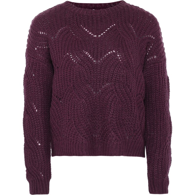 Jalene Sveter baklažánová 65869620