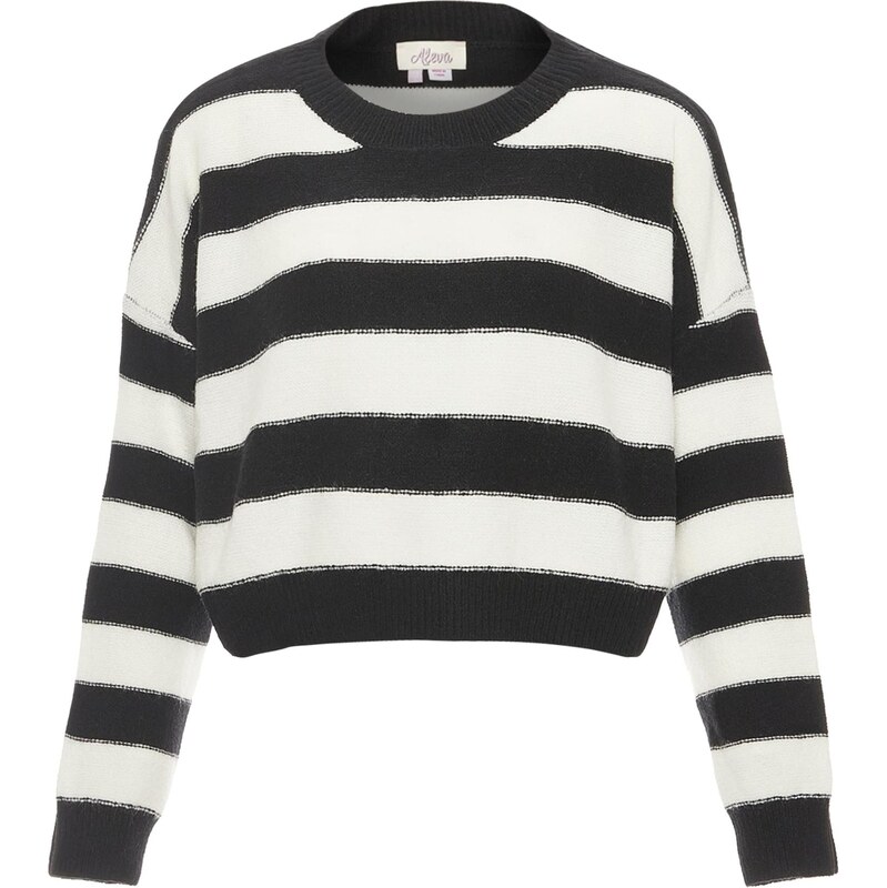 aleva Sveter čierna / biela 65869402