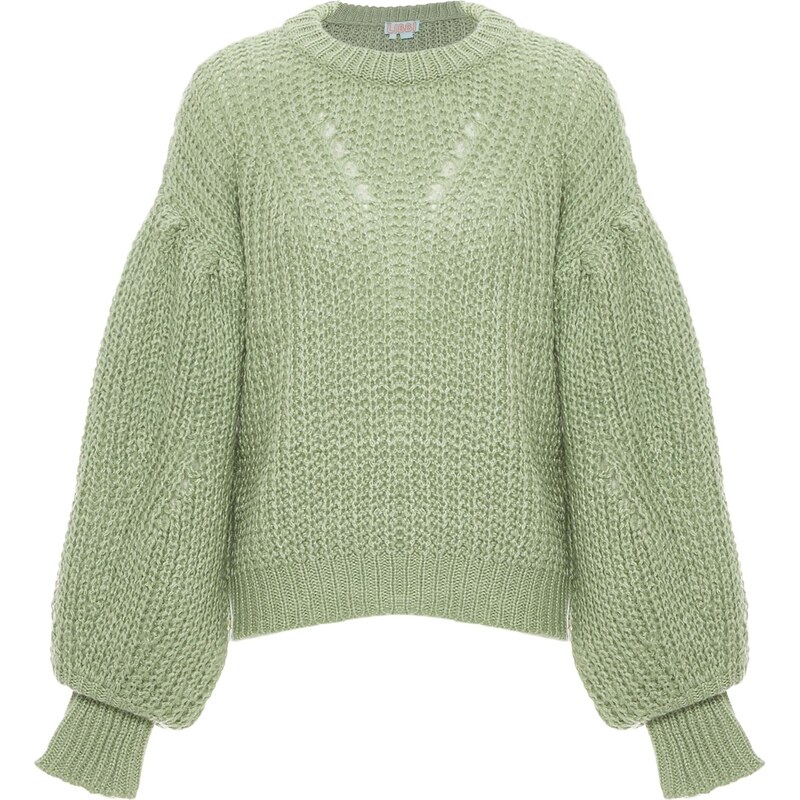 Libbi Sveter pastelovo zelená 65869344