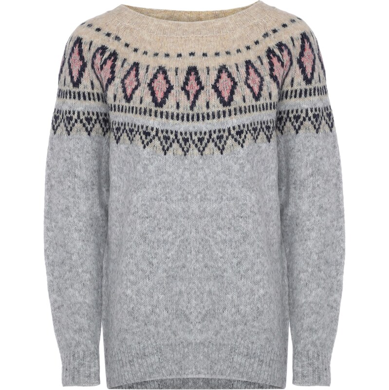 Jalene Sveter sivá / zmiešané farby 65871773