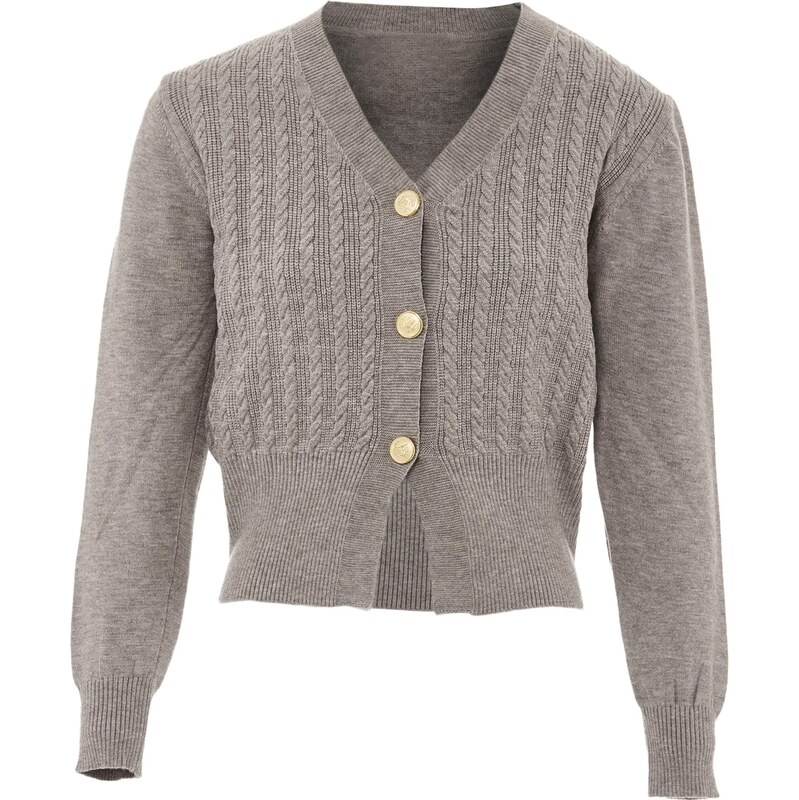 NAEMI Kardigán svetlosivá 65869462