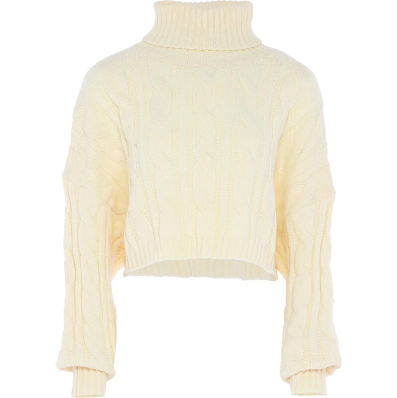 Libbi Sveter biela ako vlna 65869101