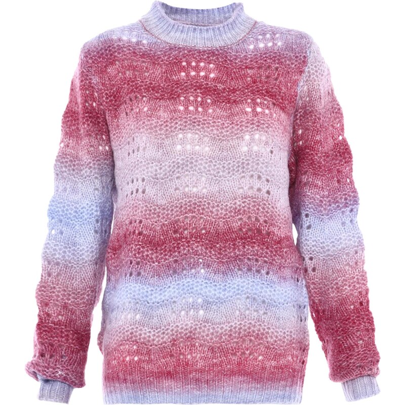 Sidona Sveter modrá / ružová / bordová 65869099