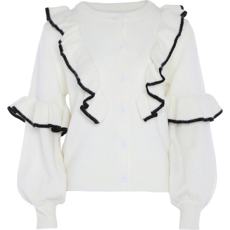 aleva Sveter Lazy čierna / biela ako vlna 65869636