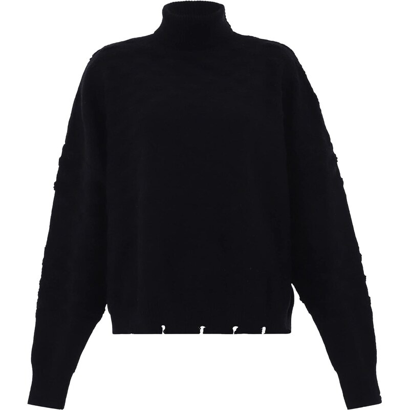 FENIA Sveter čierna / biela 65869234