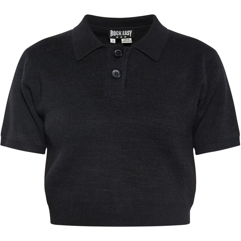 ROCKEASY Top čierna 65873111