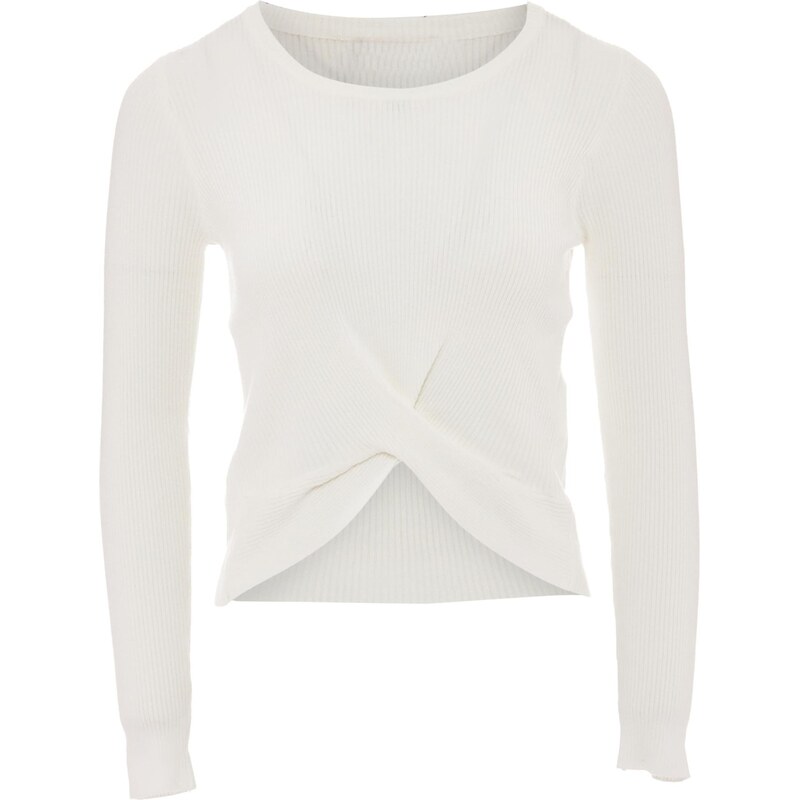 NALLY Sveter biela ako vlna 65869778