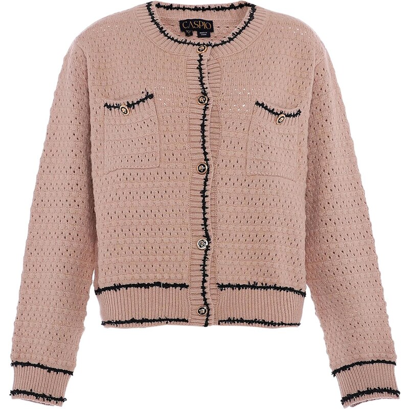 caspio Kardigán béžová / čierna 65869912