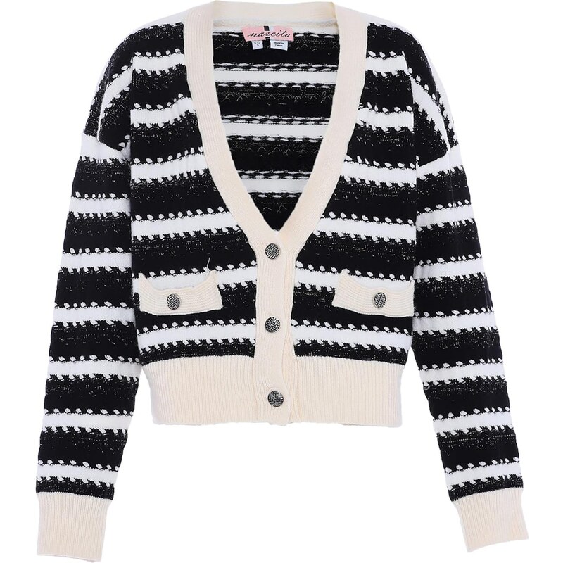 nascita Kardigán čierna / biela 65869930