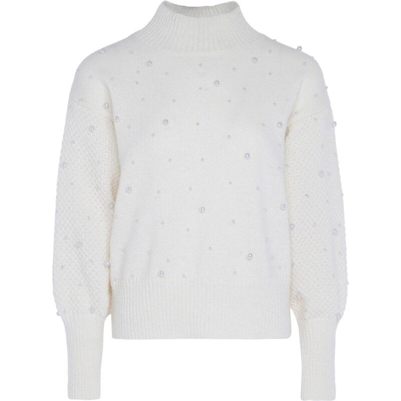 nascita Sveter perlovo biela / biela ako vlna 65869934