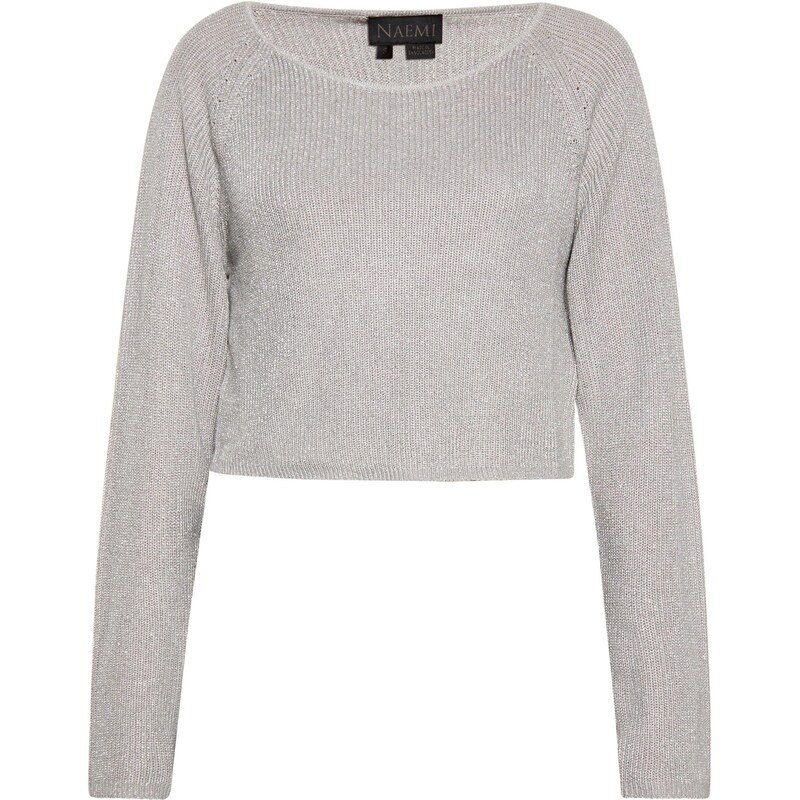 NAEMI Sveter sivá 65871059