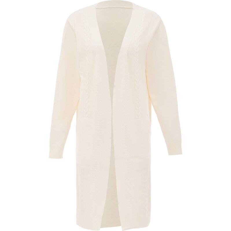ALARY Kardigán biela ako vlna 65869494