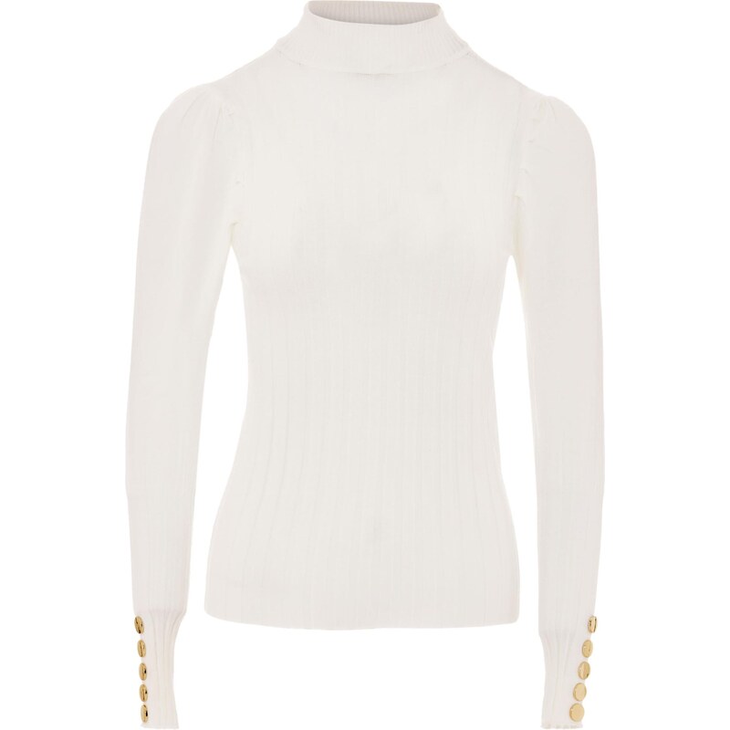 caspio Sveter biela 65870181