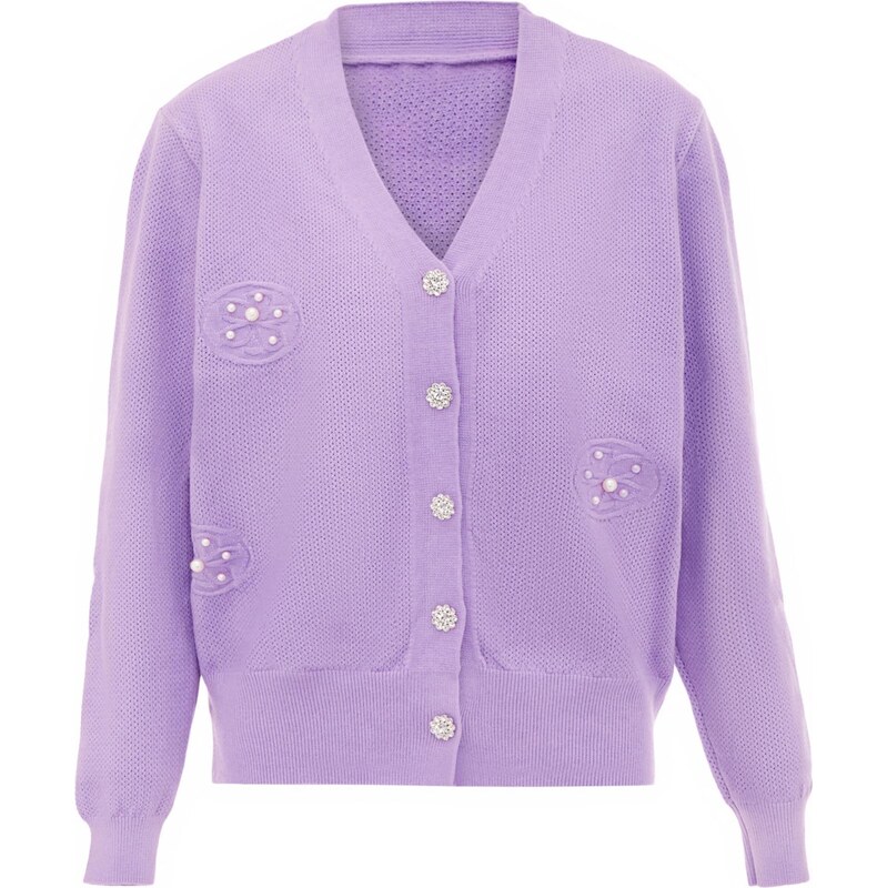 nascita Kardigán levanduľová / perlovo biela 65870093