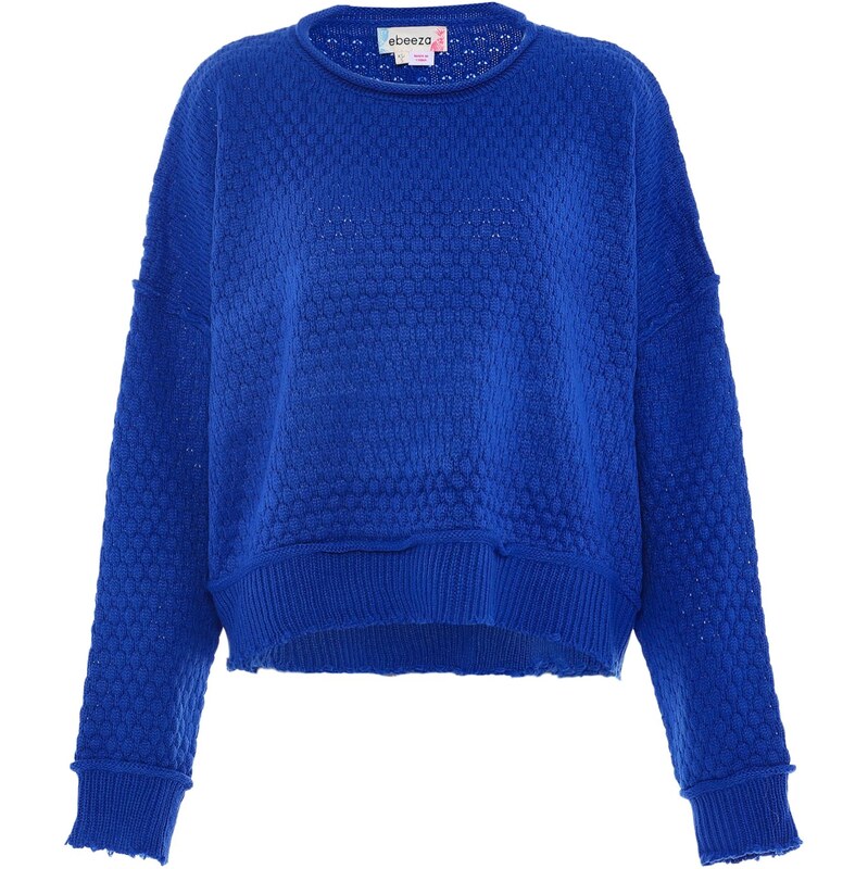ebeeza Sveter nebesky modrá 65870101