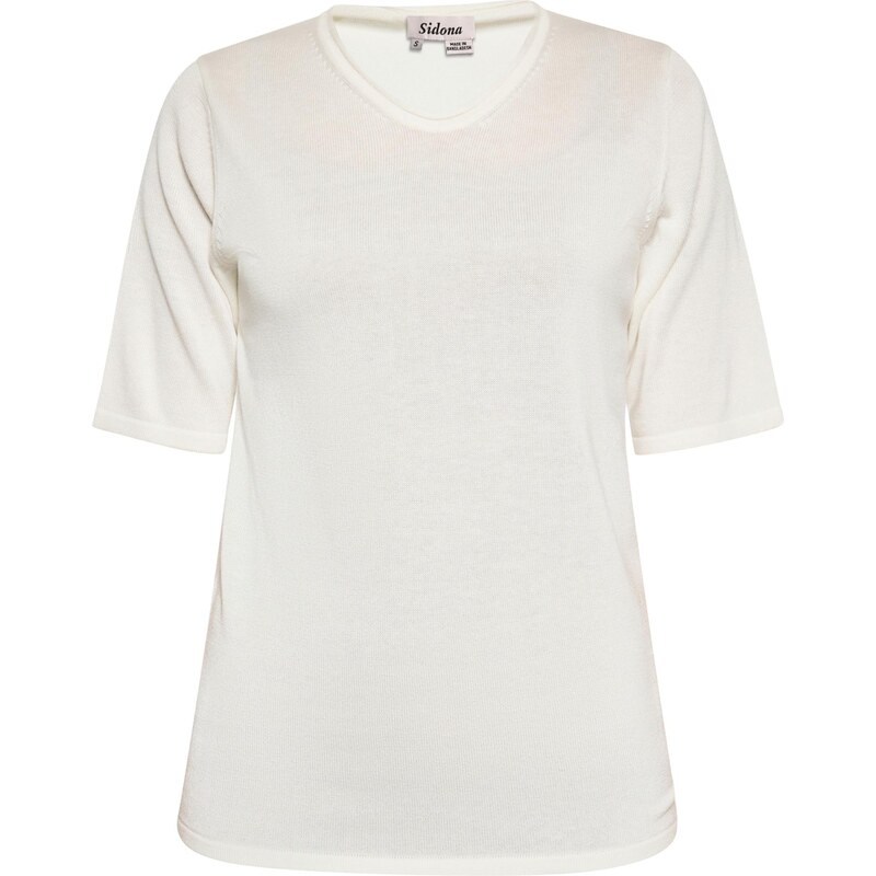 Sidona Sveter biela ako vlna 65871179