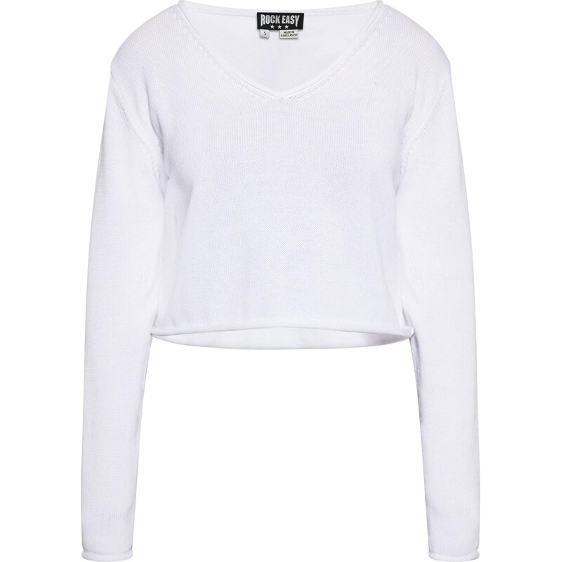 ROCKEASY Sveter biela 65871197