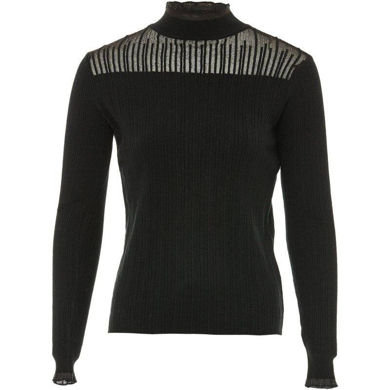 NAEMI Sveter sivá / čierna 65869516