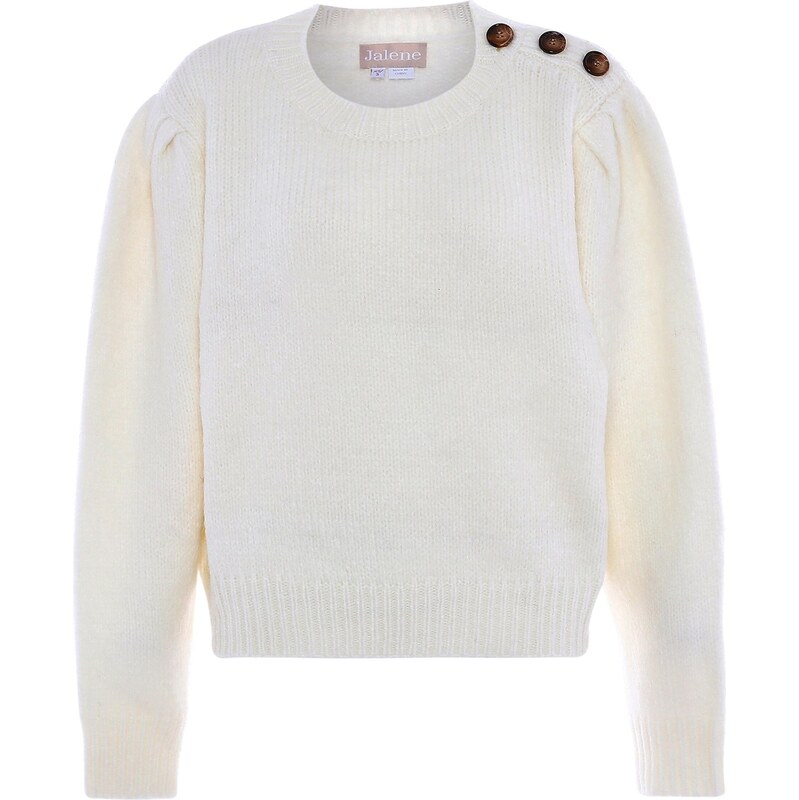 Jalene Sveter biela ako vlna 65869647
