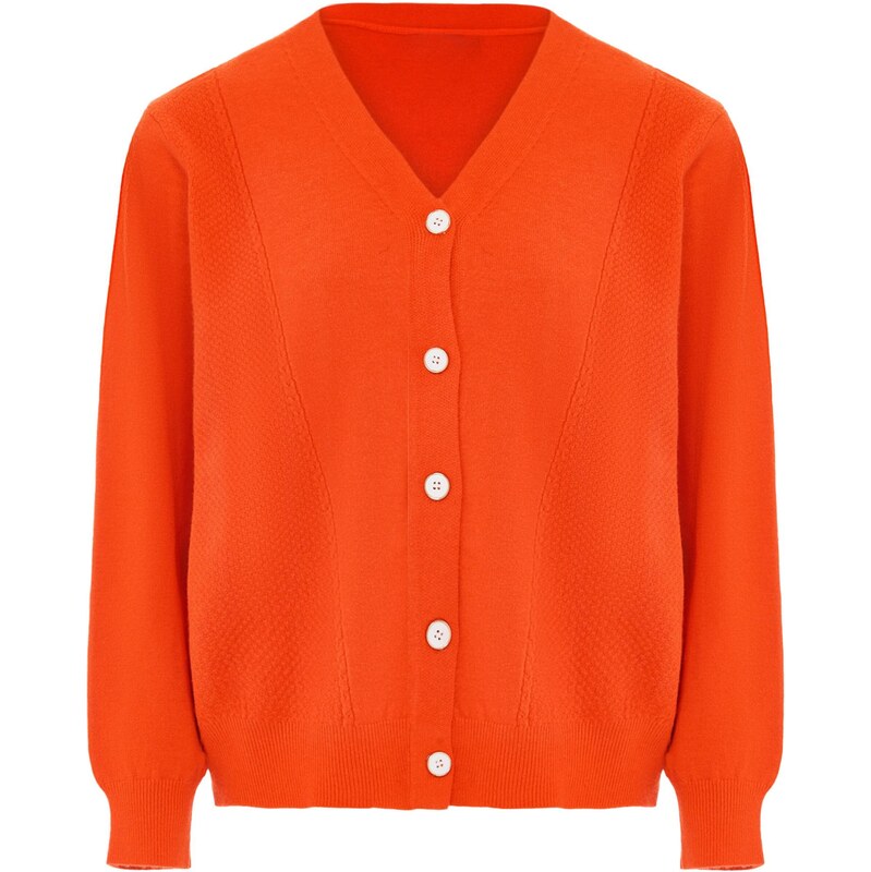 SANIKA Kardigán oranžová 65870297