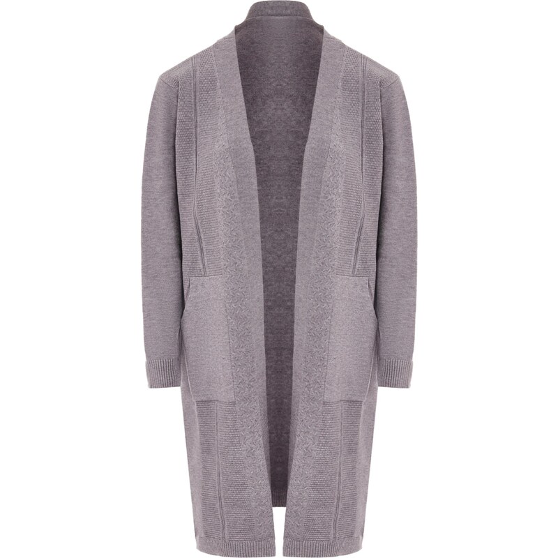 Jalene Kardigán sivá melírovaná 65870283