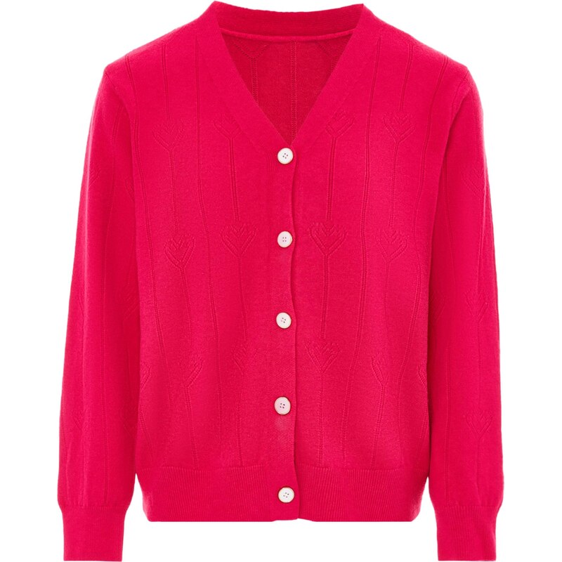 SANIKA Kardigán malinová 65870287