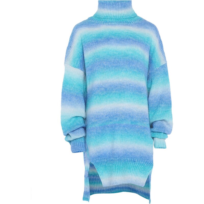 Sidona Sveter azúrová / opálová / pastelovo modrá 65869670