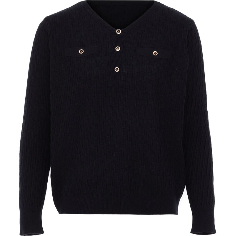 caneva Sveter čierna 65870326