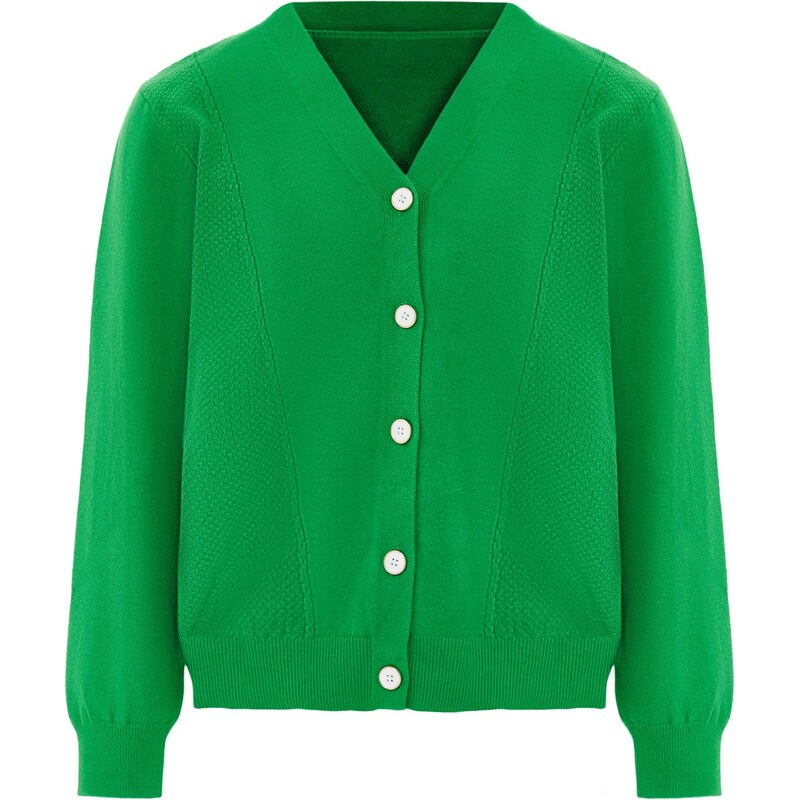 SANIKA Kardigán zelená 65870339